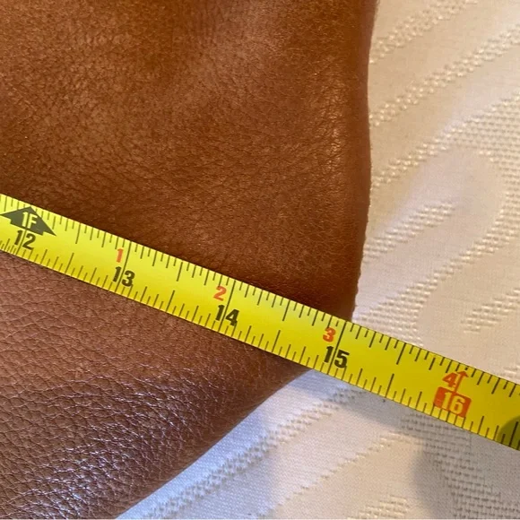 Dooney & Bourke 1975 Hobo Bag Baguette Purse Soft Leather Vintage Bohemian Brown - Picture 9 of 14